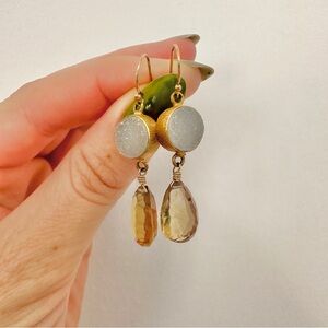 Citrine Drop Earrings